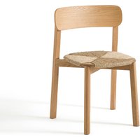 Batignolles Oak Stackable Chair, Designed By E. Gallina