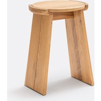 Tibet Solid Oak Stool / Side Table