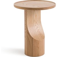 Stigido Side Table in Solid Oak and Oak Veneer