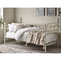 Julian Bowen Versailles Ivory Metal Day Bed