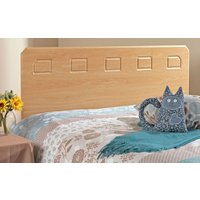 Friendship Mill Miami Wooden Headboard, King Size, Beech effect